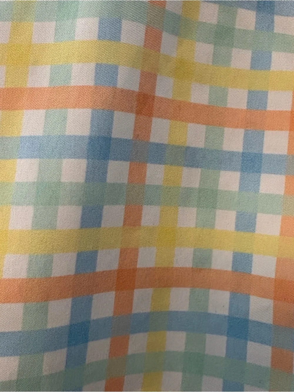 Ruggedbutts summertime gingham pastel swim trunks size 4t